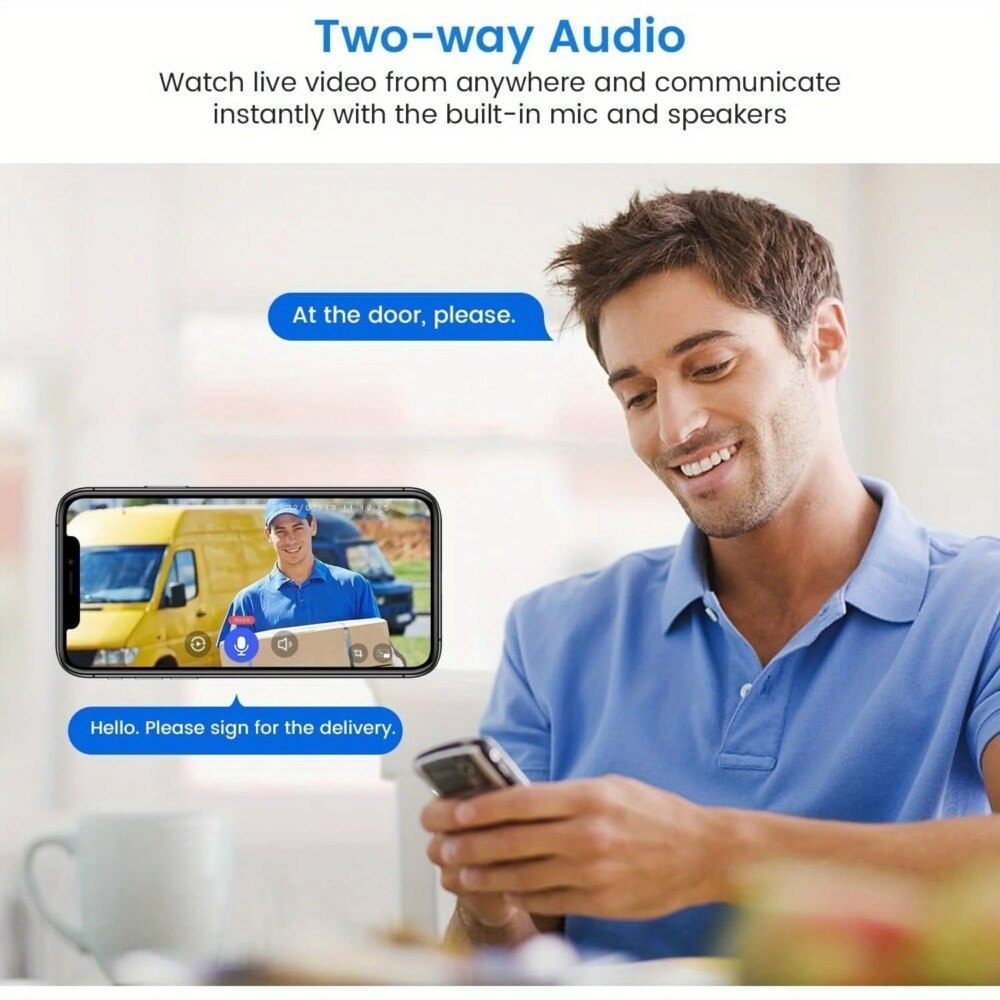 Wireless Smart Video Doorbell WiFi, Night Vision, 2-Way Audio - Image 5