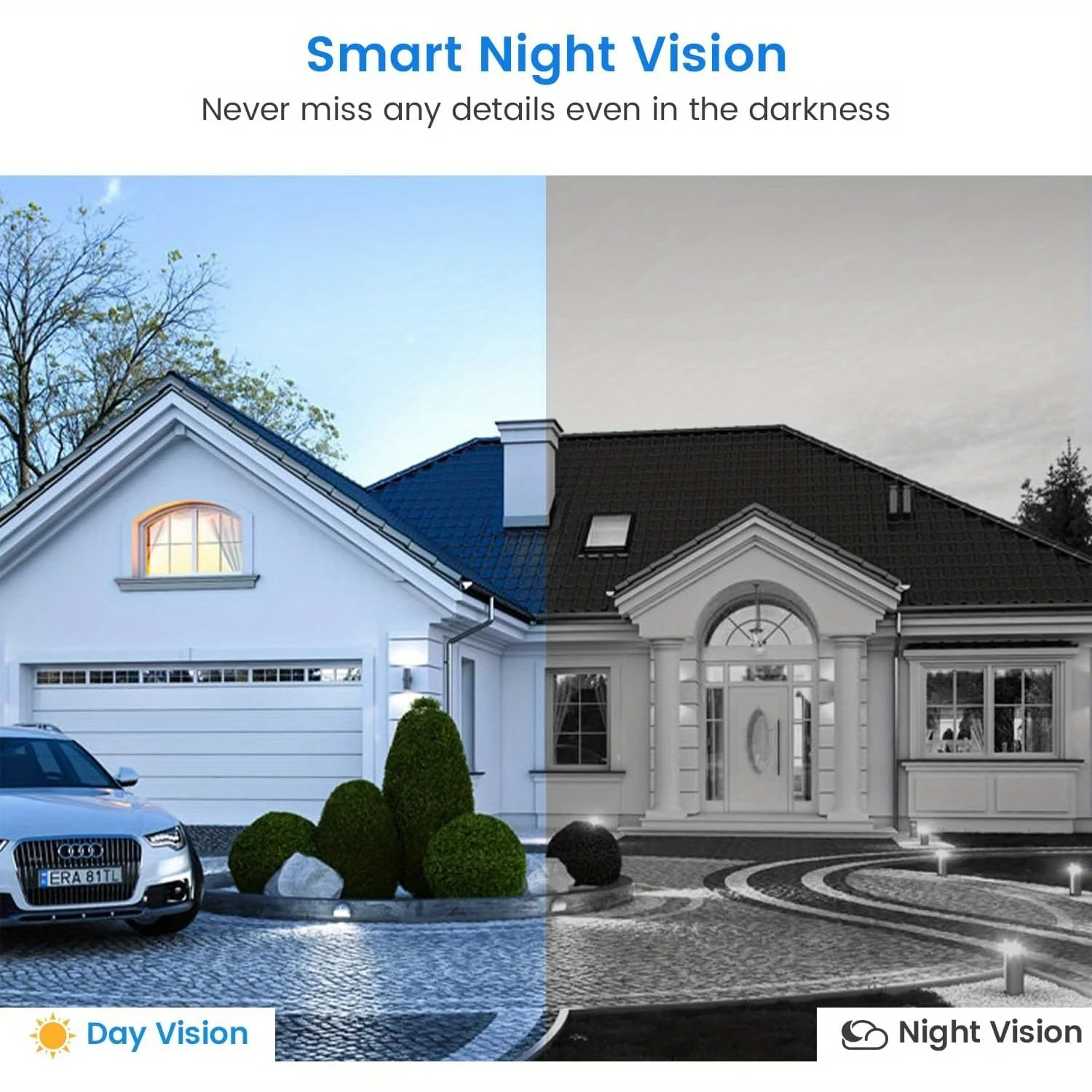 Tuya WiFi Video Doorbell Two-way Audio,Outdoor HD1080P,SD/ Cloud Storage,Motion Detection,Easy To Install Real-time Notification
