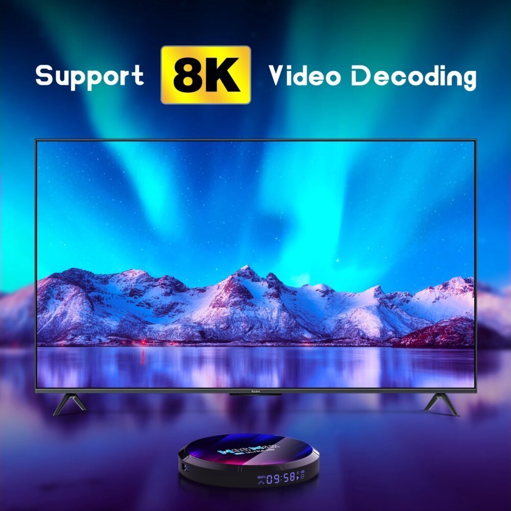 H96 Max Android 13 TV Box 8K UHD WiFi6 BT 5.0 Quad-Core - Image 3