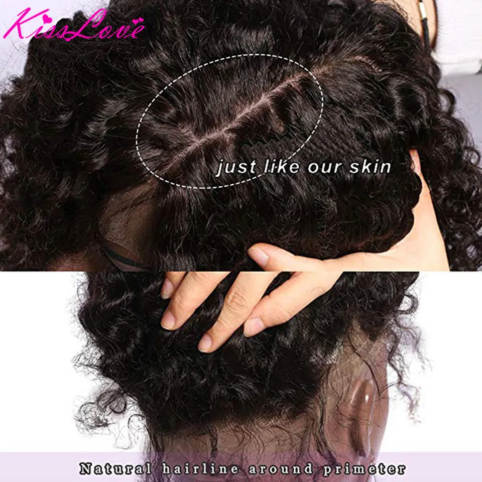 Deep Wave Wigs 13x6/13x4 HD Transparent Lace Front Human Hair Wigs 360 Lace Frontal Wig Human Hair Cury 5x5 HD Lace Closure Wigs