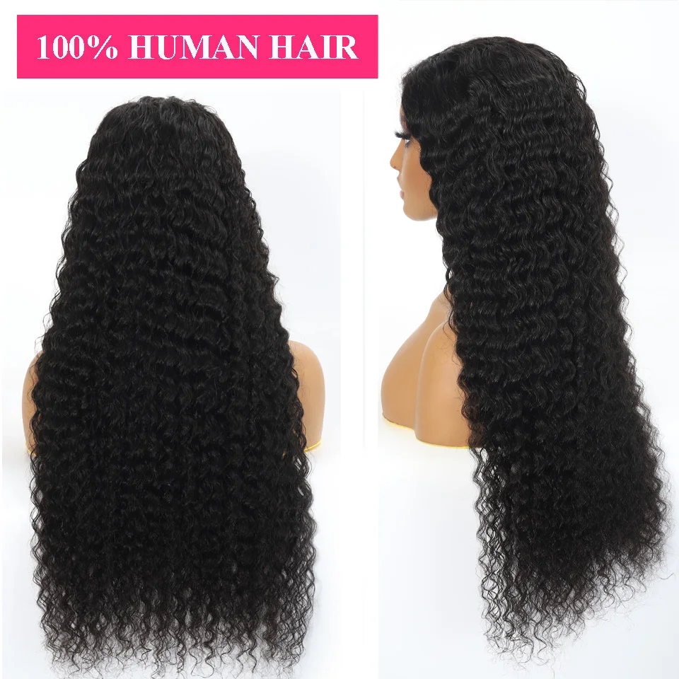 Deep Wave Wigs 13x6/13x4 HD Transparent Lace Front Human Hair Wigs 360 Lace Frontal Wig Human Hair Cury 5x5 HD Lace Closure Wigs
