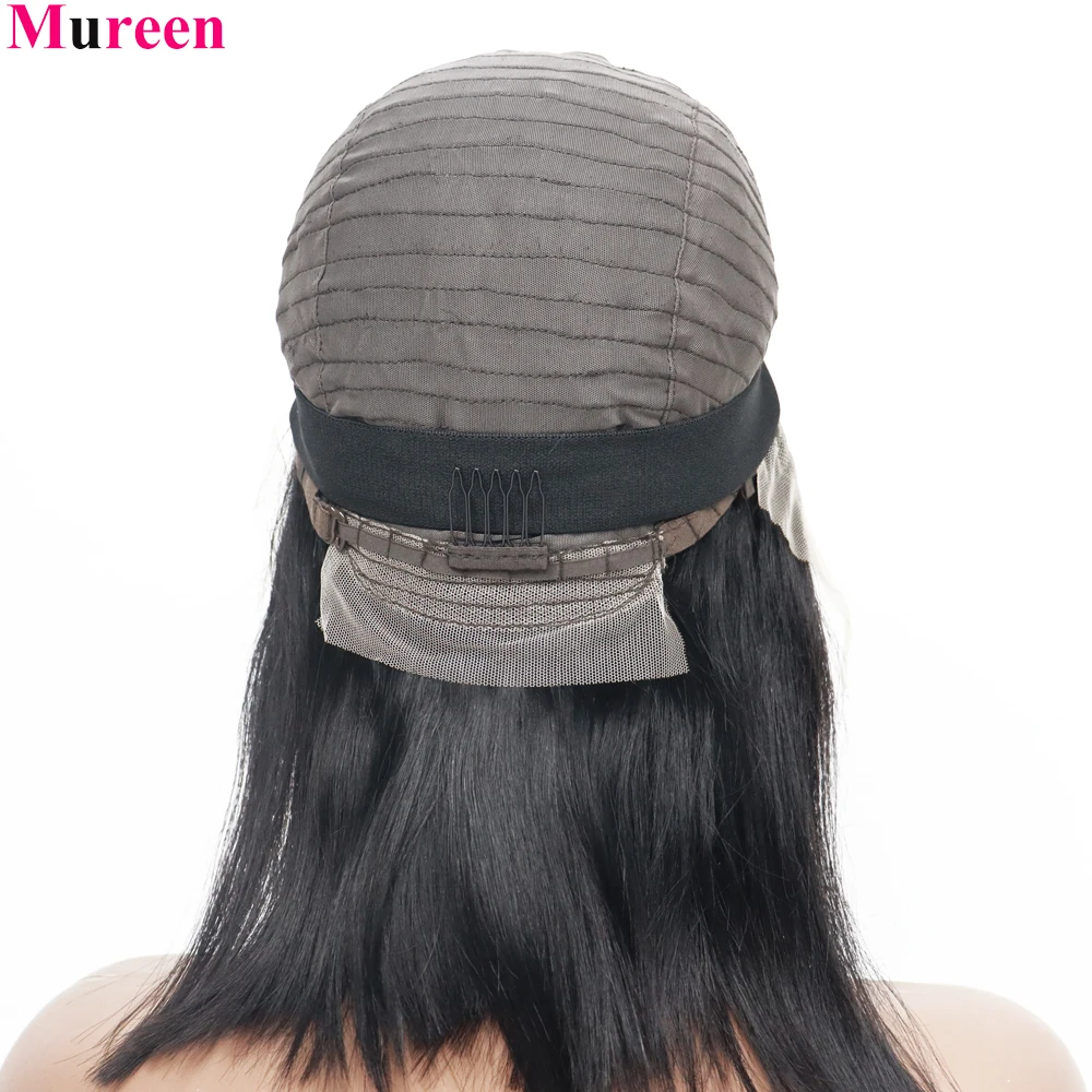 250% Density Lace Front Straight Bob Wig 13X4 Full Lace Wig Glueless Bob Wig Human Hair Wigs For Women 4X4 Lace Closure Bob Wig
