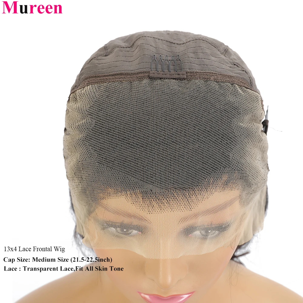 250% Density Lace Front Straight Bob Wig 13X4 Full Lace Wig Glueless Bob Wig Human Hair Wigs For Women 4X4 Lace Closure Bob Wig