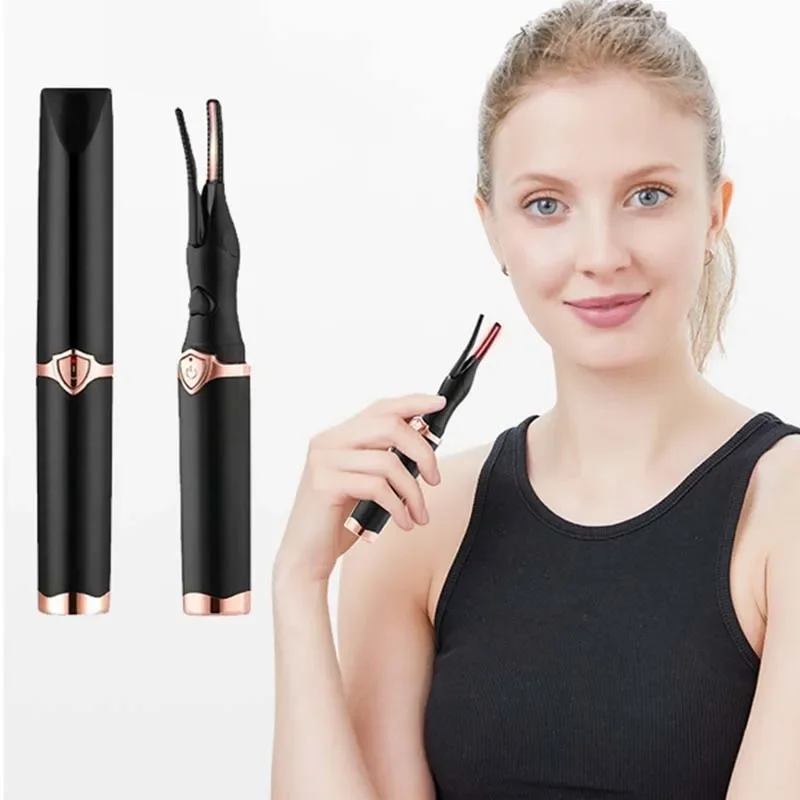 New Electric Eyelash Curler, Electric Perm, Long-Lasting Styling, Portable Electric Heating, No Damage to Eyelash Curling Artifact