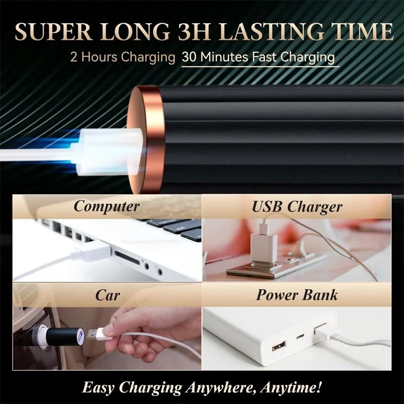 New Electric Eyelash Curler, Electric Perm, Long-Lasting Styling, Portable Electric Heating, No Damage to Eyelash Curling Artifact