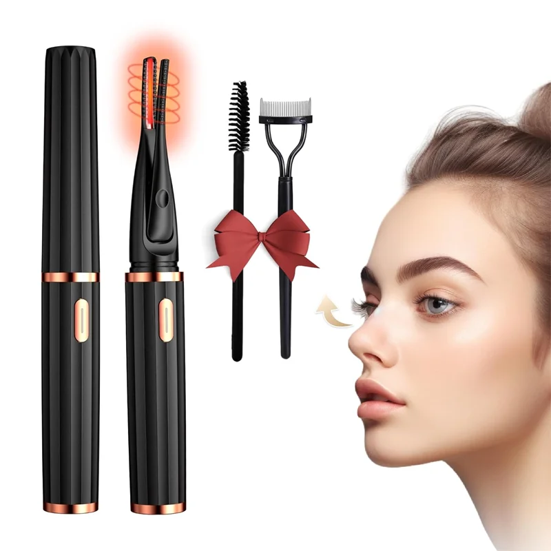 New Electric Eyelash Curler, Electric Perm, Long-Lasting Styling, Portable Electric Heating, No Damage to Eyelash Curling Artifact
