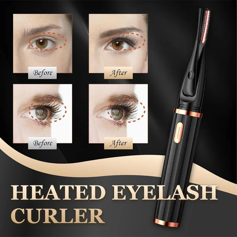 New Electric Eyelash Curler, Electric Perm, Long-Lasting Styling, Portable Electric Heating, No Damage to Eyelash Curling Artifact