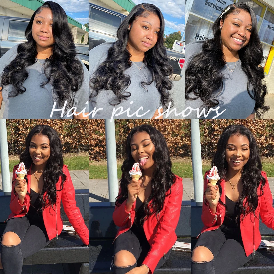 Younsolo Loose Wave Bundles Brazilian Human Hair Loose Weave Bundles 1/3/4/Pcs Lot Natural Black Human Hair Extensions For Woman