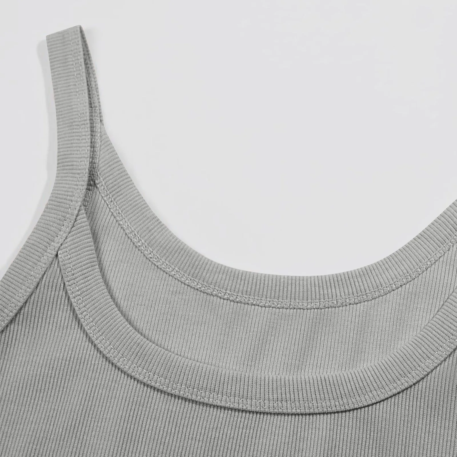 O Neck Summer Knit Vest Sleeveless Women Sexy Basic T Shirt Off Shoulder Ribbed Tank Tops Casual 2025 New Outfits Tight Tops