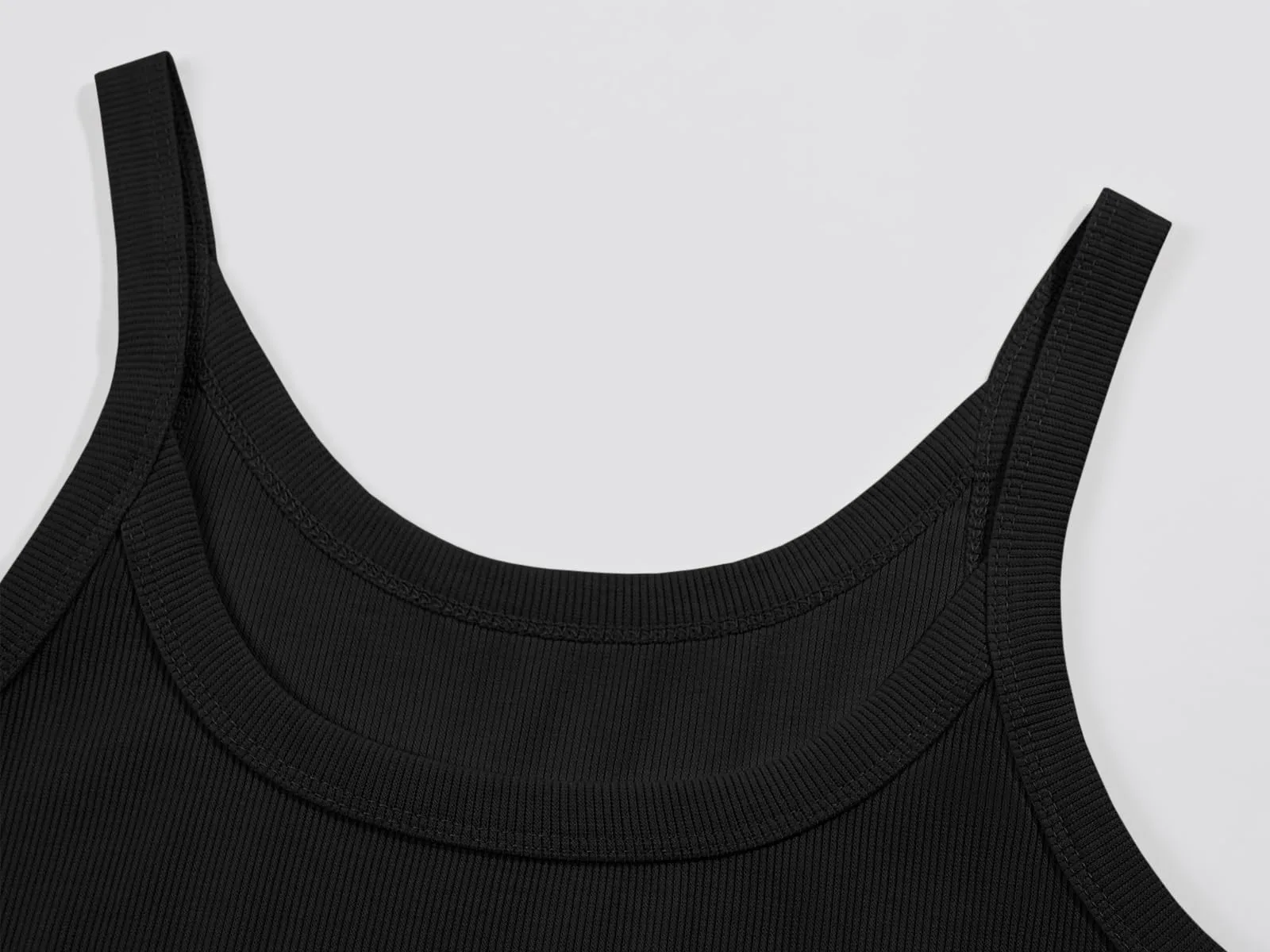 O Neck Summer Knit Vest Sleeveless Women Sexy Basic T Shirt Off Shoulder Ribbed Tank Tops Casual 2025 New Outfits Tight Tops