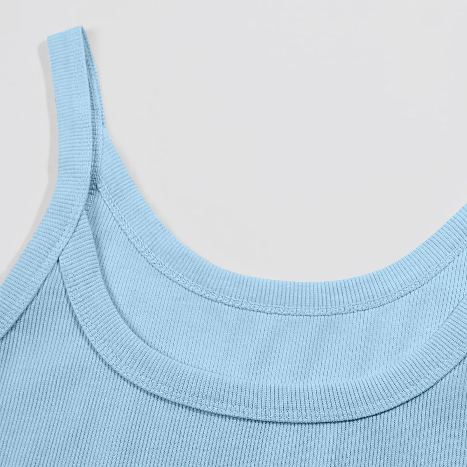 O Neck Summer Knit Vest Sleeveless Women Sexy Basic T Shirt Off Shoulder Ribbed Tank Tops Casual 2025 New Outfits Tight Tops