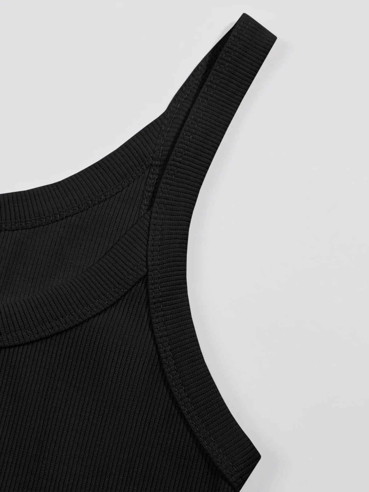 O Neck Summer Knit Vest Sleeveless Women Sexy Basic T Shirt Off Shoulder Ribbed Tank Tops Casual 2025 New Outfits Tight Tops