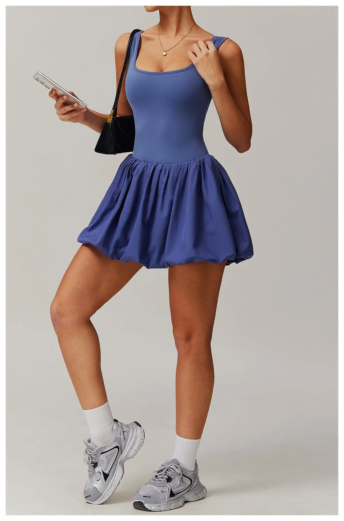 2025 Sports Women Bodysuits Dress Short Skirt One Piece Tennis Fitness Sportswear Running Suit Golf Tennis Dress Workout Clothes