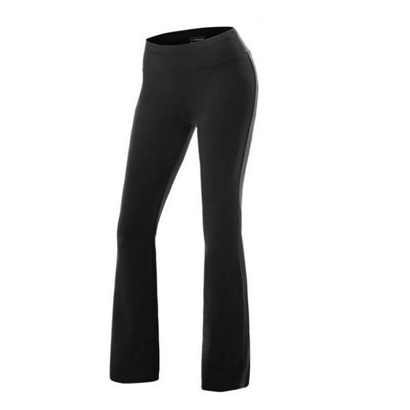 Pantalones Women'S Trousers Loose Fitting Sexy Wide Leg Casual Pants Stretchy Solid Color Sports Yoga Breathable Pants 2024