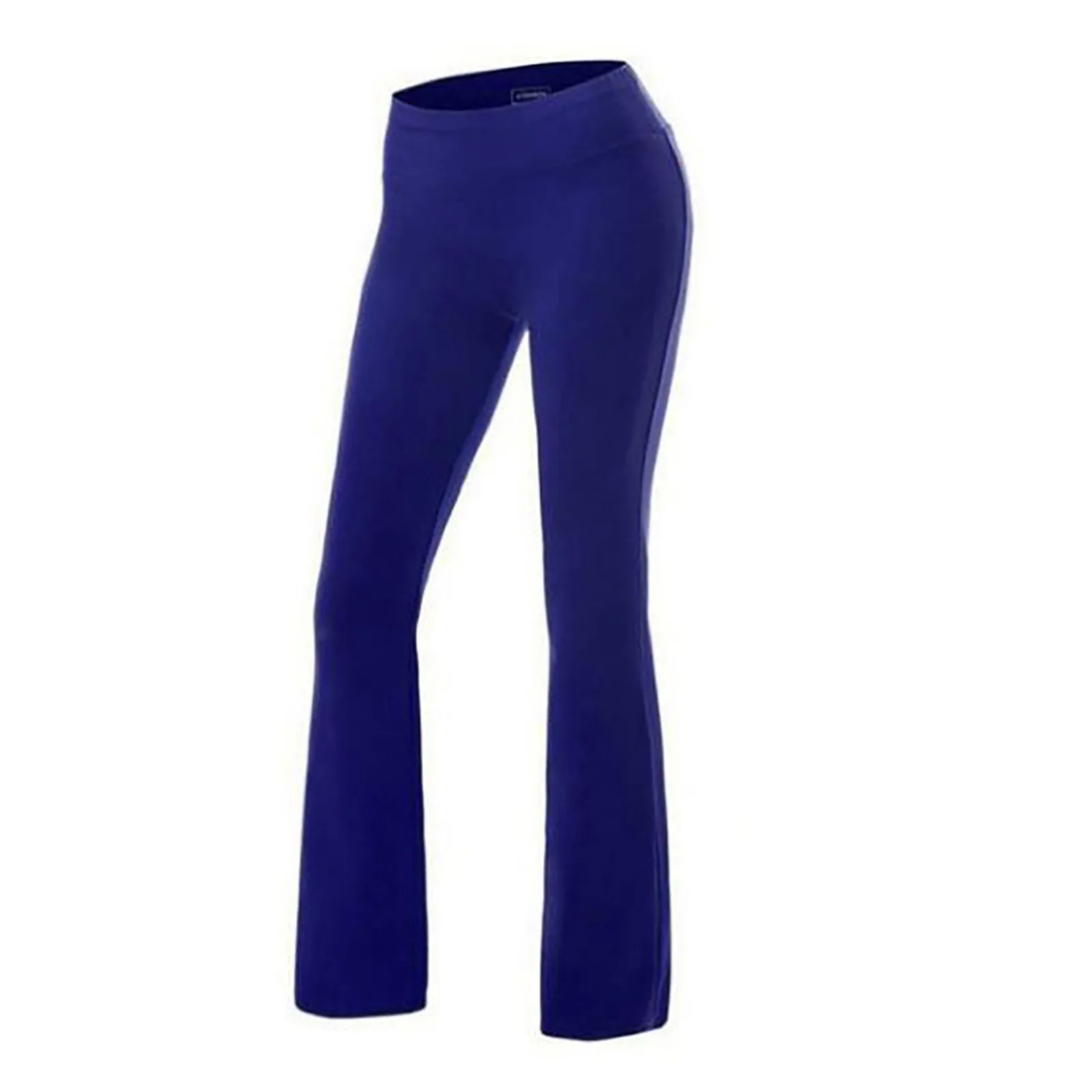 Pantalones Women'S Trousers Loose Fitting Sexy Wide Leg Casual Pants Stretchy Solid Color Sports Yoga Breathable Pants 2024