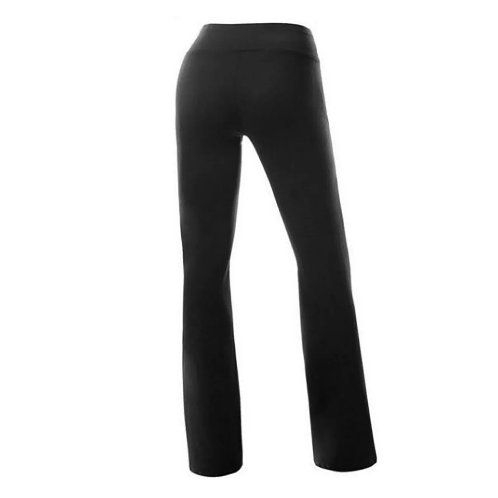 Pantalones Women'S Trousers Loose Fitting Sexy Wide Leg Casual Pants Stretchy Solid Color Sports Yoga Breathable Pants 2024