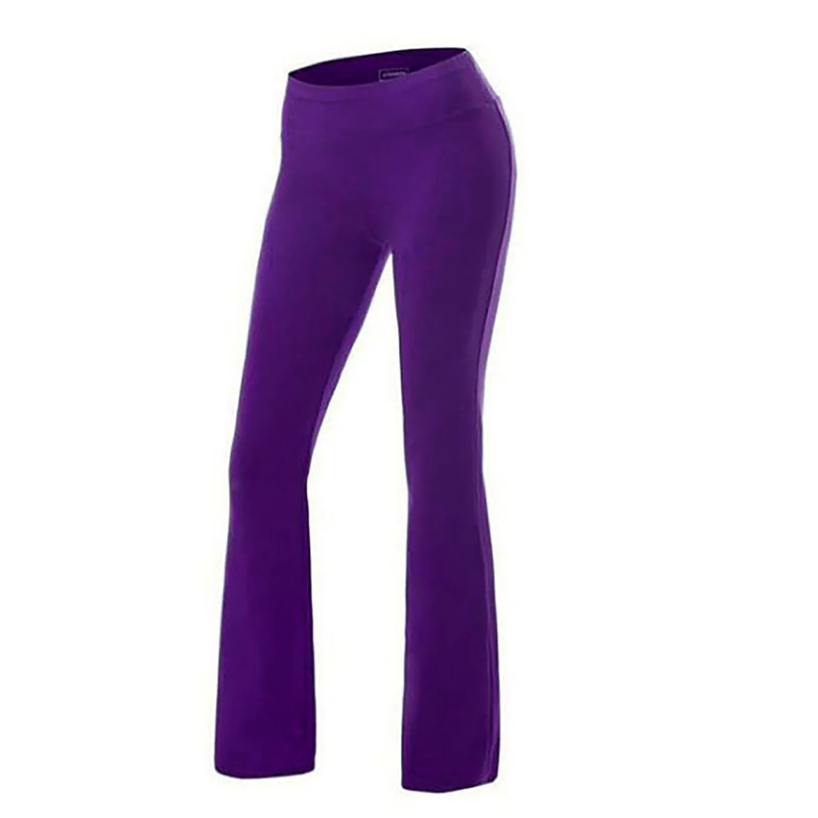 Pantalones Women'S Trousers Loose Fitting Sexy Wide Leg Casual Pants Stretchy Solid Color Sports Yoga Breathable Pants 2024