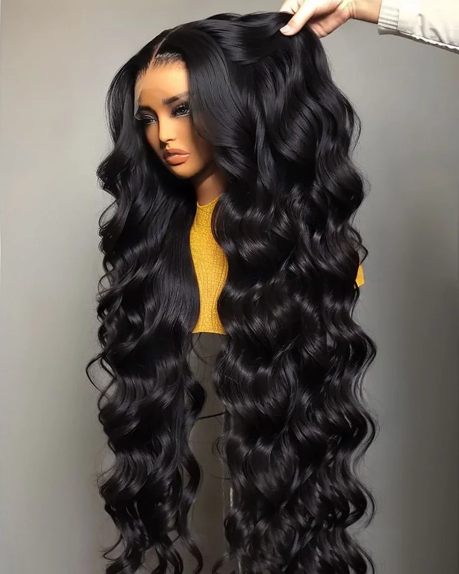 30 40 Inch Body Wave Wigs 13x6 Hd Lace Frontal Wig Brazilian Human Hair Lace Front Wig Pre Plucked Human Hair Wigs For Women