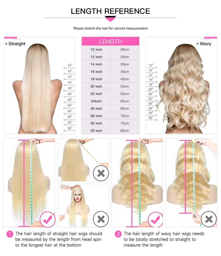 360 Lace Frontal Wig 613 Blonde 13x4 13x6 Body Wave Lace Front Wig Preplucked Brazilian Lace Front Human Hair Wigs 30 32 46 Inch