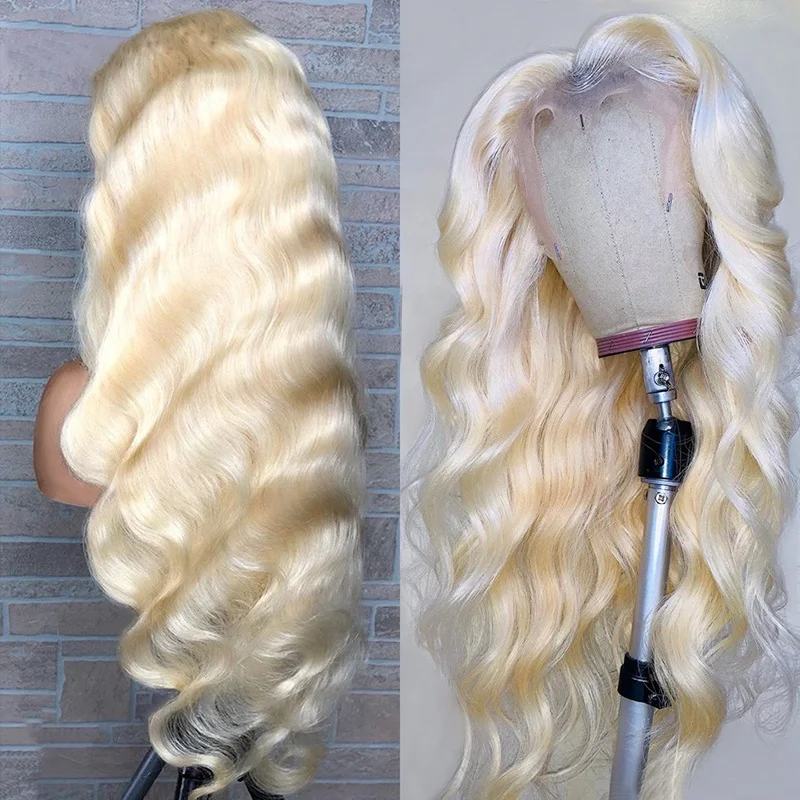 360 Lace Frontal Blonde Body Wave Human Hair Wig - Image 2