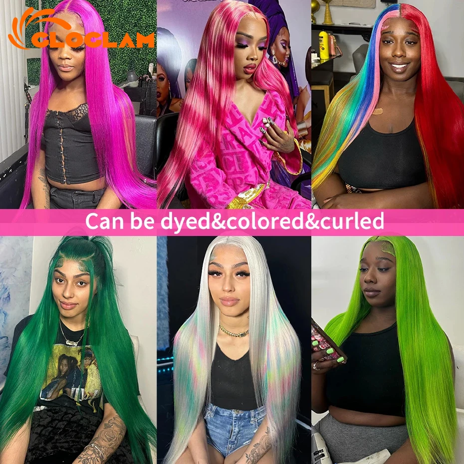 Straight 250 Density 13x4 13x6 360 Lace Front Wig Human Hair Pre Plucked Remy Brazilian Blonde 613 Lace Frontal Wigs 36 38 Inch