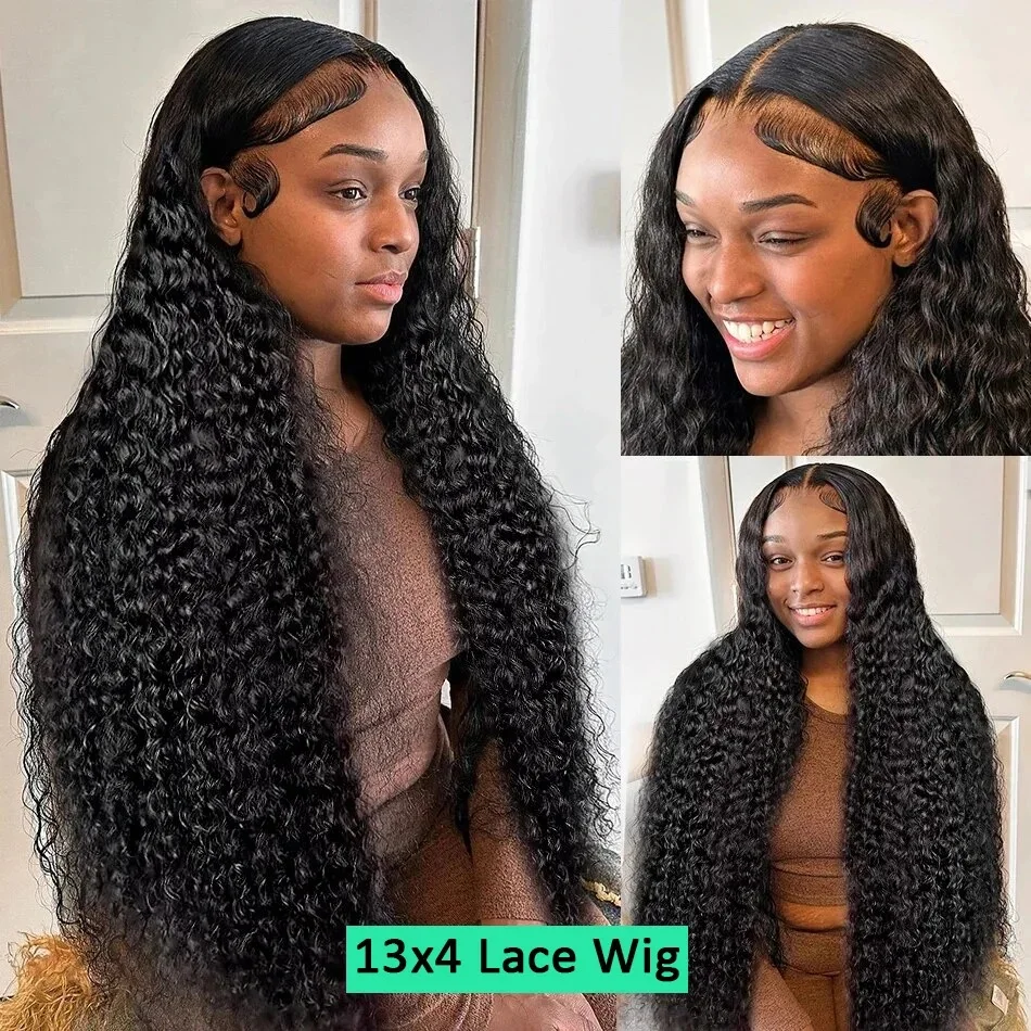 Hd Lace Wigs 13x6 Human Hair Wigs Pre Plucked Curly Wigs 40 Inch Water Wave Lace Front Wig Deep Wave Lace Front Wigs Human Hair